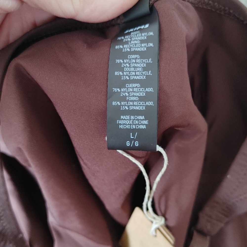 SKIMS Chocolate Brown One-Piece Swimsuit - Picture 6 of 15